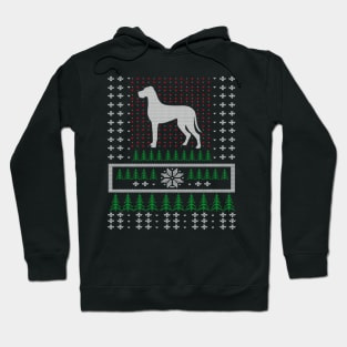 Great Dane Ugly Christmas Sweater Gift Hoodie